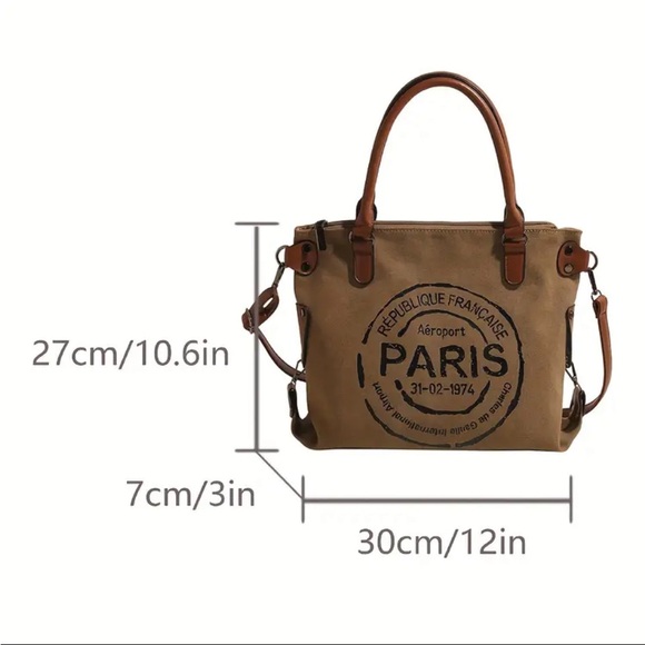 NWT Paris Charles De Gaulle Aeroport Bag - Picture 4 of 5